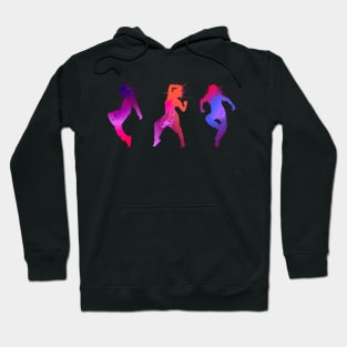 Hip Hop Dance Silhouette Hoodie